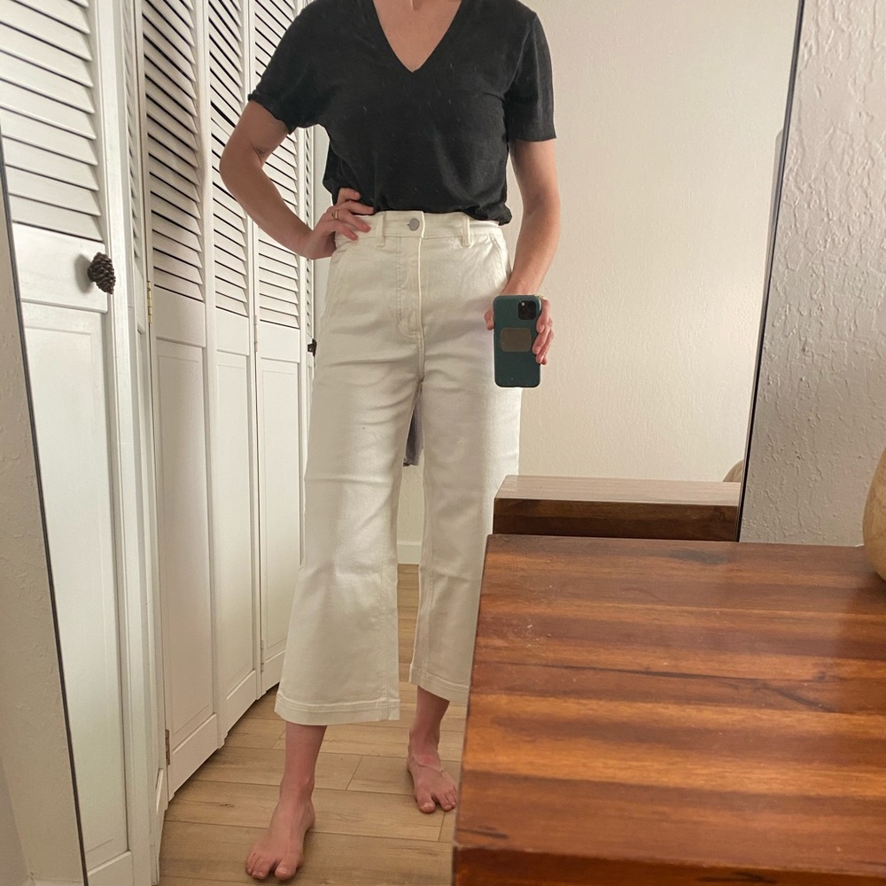 Everlane wide leg pant size 4
